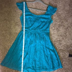 Blue lace sundress